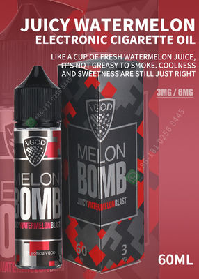 OEM FDA do sabor do melão do óleo do cigarro de Vaping E da BOMBA do E-líquido do suco de VGOD Vape