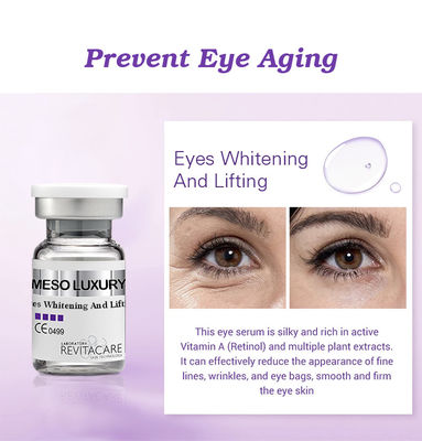 O soro meso Microneedling 6pcs/Set do anti enrugamento da marca própria remove o soro escuro do enrugamento do olho do círculo