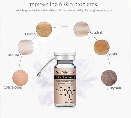 Solução de Mesoterapia Ampola Sérum de Microneedling Anti- envelhecimento Branqueador Serum de caneta Dermal