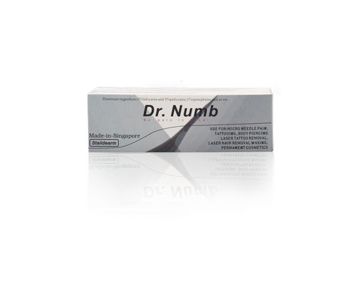 Da tatuagem de creme insensibilizado do corpo da tatuagem do creme do Dr. Numb Tattoo Lidocaine creme Numbing da dor da parada da tatuagem da marca própria do creme