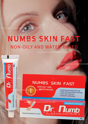 Creme anestésico para tatuagem Creme anestésico para tatuagem Creme de maquiagem permanente de boa qualidade Creme de lidocaína