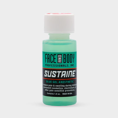 Tatuagem anestésica do gel azul de Sustaine do Lidocaine que Numbing a anti alergia 1.2OZ
