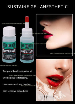 Original Sustaine Numbing Gel Tattoo Verde Azul Gel Maquiagem Permanente Gel Anestésico