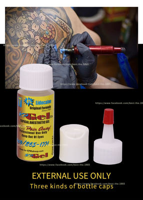 Composição permanente Numbing da tatuagem do gel 30ML do Lidocaine anestésico do SSJ 48