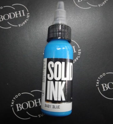 Pigmento permanente 30ML 60ML 120ML 260ML dos azuis bebê da tinta da tatuagem da tinta contínua da composição