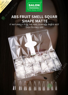 Os ABS frutificam cheiro afiado dão forma pontas dos pregos falsos de Matte Lady French Style Artificial a meias e ao prego falso da tampa completa