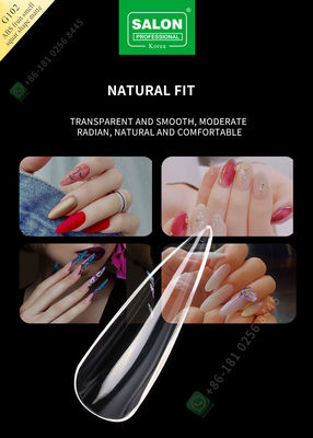 Os ABS frutificam cheiro afiado dão forma pontas dos pregos falsos de Matte Lady French Style Artificial a meias e ao prego falso da tampa completa