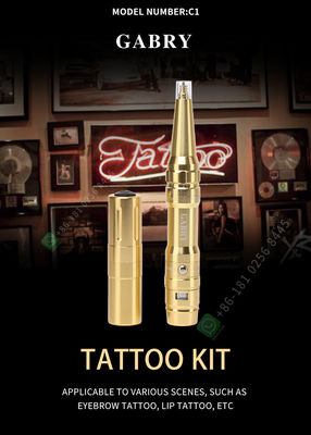Máquina permanente Kit Electric Microblading For Eyebrow da arma da tatuagem da composição