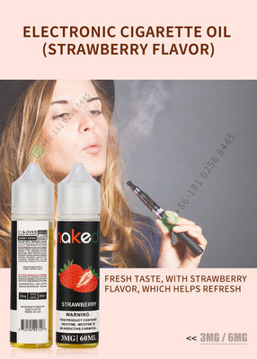 60ml vaporizam o suco E líquido para o cigarro elétrico que vaporiza Juice Smoking Strawberry Flavor
