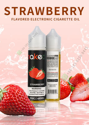 Líquido de alta qualidade 60ml de Vaping do E-cigarro do sabor da morango do E-suco do E-líquido puro e seguro