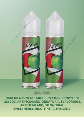 FCC 3mg 6mg E-Liquid Vape Juice Vaping Liquid 24 Meses Validade