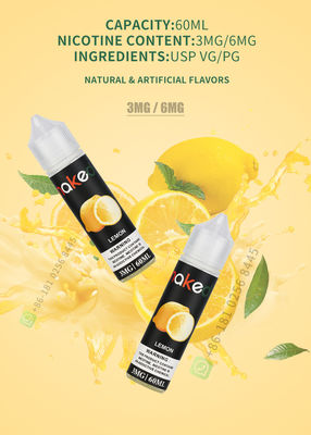 personalização líquida do sabor do limão de Vaping do cigarro de 30pg 30ml E