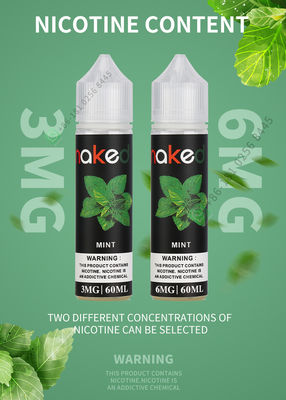 Pureza de Vaping Juice Liquid 99,9% do sabor da hortelã para o cigarro de E