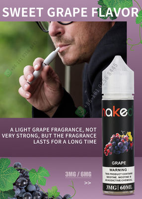 OEM de Juice Vaping Liquid do líquido de Vaping do cigarro de 6mg 18mg E