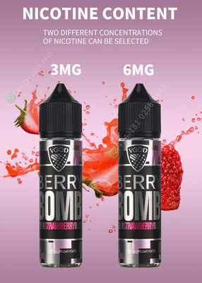 E-suco 100% natural líquido dos ingredientes de Vaping do E-cigarro do ODM do E-líquido do suco de VGOD Vape para o atomizador