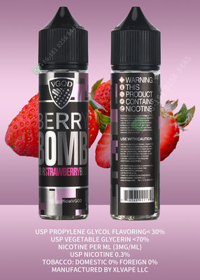 VGOD Vape Juice E-Liquid Vape Liquid E-Juice Para E-Cigarette 3 anos de Garantia