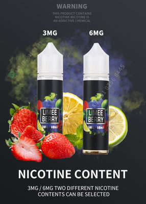 Pena de Vape do cigarro do OEM 60ml Vape Juice Nicotine Salt For E