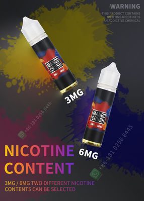 Suco desagradável 10ml de Vape de sal da nicotina pelo embaçamento feliz