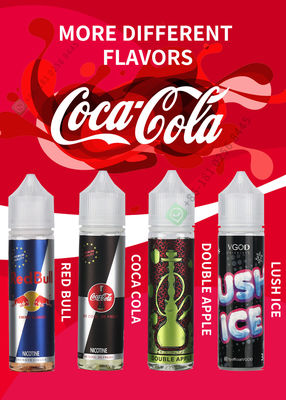 A nicotina do E-líquido do E-suco de BLVK salga Vape Juice Vgod Nic Salt 50 sabores