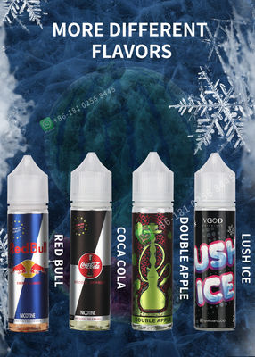 Relação desagradável da PÁGINA de Vape Juice With Various VG do rosa de Vgod Blvk de sal da nicotina