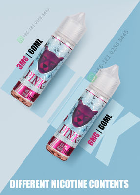 Garrafa de plástico tipo 30ml Vape Liquid E-Juice Nic Salt