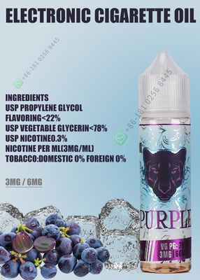60 ml de caneta de vaporizador de suco de vape NASTY E - Suco de vape E - líquido BLVK NEGO VGOD sabor a mentol