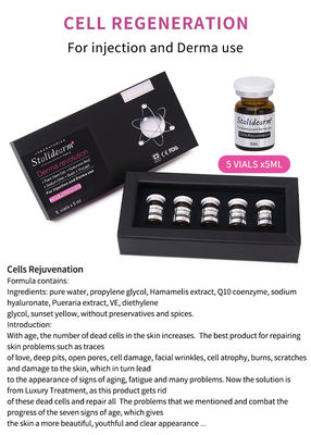 Personalização OEM Stalidearm Rejuvenescimento de Células Faciais Mesoterapia Injeção Reparação Iluminação Serum hidratante