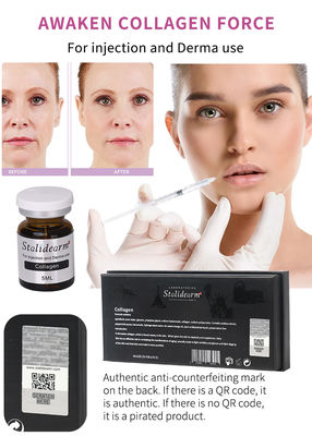 Serum de mesoterapia de colágeno para jovens 5 ml Injeção Antienvelhecimento Preenchimentos Dermicos Injetáveis