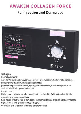 Serum de mesoterapia de colágeno para jovens 5 ml Injeção Antienvelhecimento Preenchimentos Dermicos Injetáveis