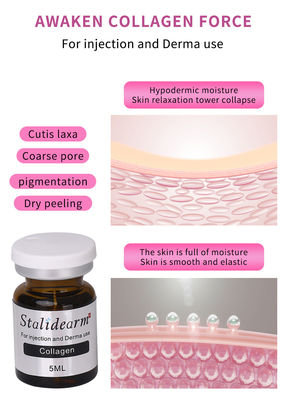 Serum de mesoterapia de colágeno para jovens 5 ml Injeção Antienvelhecimento Preenchimentos Dermicos Injetáveis