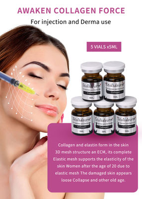 Serum de mesoterapia de colágeno para jovens 5 ml Injeção Antienvelhecimento Preenchimentos Dermicos Injetáveis