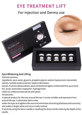 Serum para Injecção de Líquido de Alta Qualidade para Aquecimento e Elevação dos Olhos com Volume de 5 ml