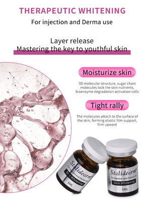 OEM ODM Skin Booster Hidratação Remover Mancha Escura Ampola Facial Branqueamento Facial Mesoterapia Serum Injeção