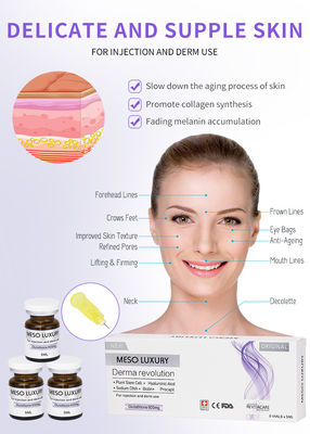 Fábrica Face Mesoterapia Injeção soro clareador hidratante antienvelhecimento branqueador Glutationa elevador de enchimento