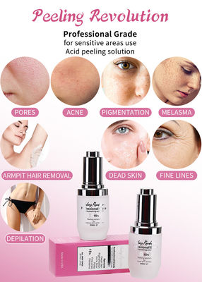 30 ml de soro para peeling da pele / conjunto de líquido profissional para solução de esfoliação da pele do rosto