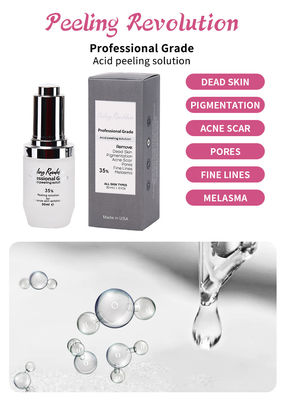 Serum de Esfoliação da Pele de Grau Profissional Produtos de Cuidados da Pele Limpeza Reparação da Pele Revitalize Solução Esfoliação