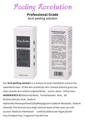 Sero de Esfoliação Facial de Grau Profissional para Solução de Peeling de Pele