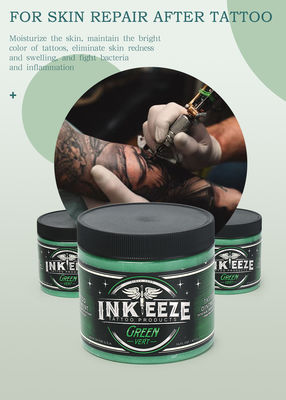 Fábrica Produto de tatuagem Tinta de tatuagem verde Pomada de cura de creme Vitaminas A e C