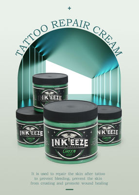 Fábrica Produto de tatuagem Tinta de tatuagem verde Pomada de cura de creme Vitaminas A e C