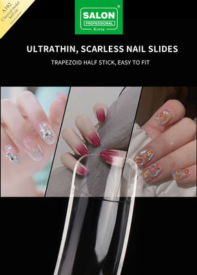 Logotipo personalizado unhas ferramenta de extensão de construção rápida capa completa longa clara falsas pontas de unhas unhas artificiais