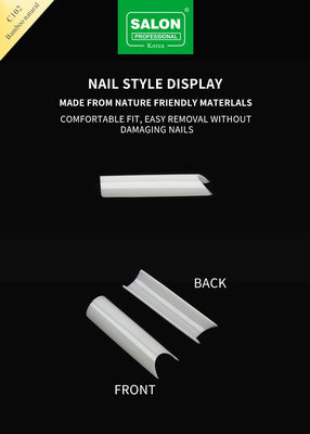 Quadrado Ultra-fina ABS Full Cover Falsa Nail para Salão de Prolongamentos de Unhas Easy DIY Nail Art em casa