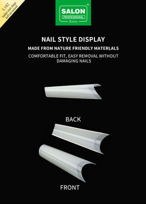 Dica de meia capa Kit de acessórios de manicure sem costura Extensões de unhas ultra-finas Arte de unhas DIY