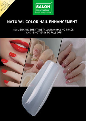 500pcs/Box ABS Salão Profissional Falsa unhas para DIY nail art