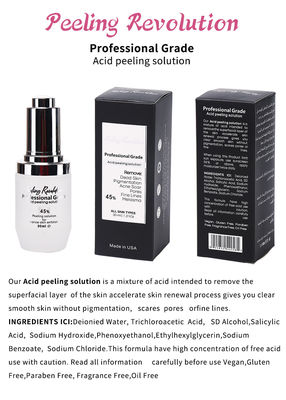 Sérum de peeling de alta qualidade promove a regeneração do colágeno e eleva a pele