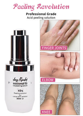Sérum de peeling de alta qualidade promove a regeneração do colágeno e eleva a pele