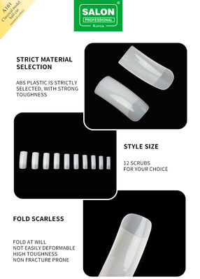 DIY Arte Cor Natural Full Cover Falsa unhas para extensão de unhas 500pcs/caixa