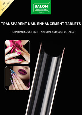OEM Full Cover Bambú Clear Soft Gel Falsa Designs Propinas Artificiais