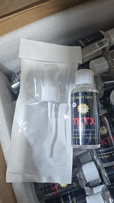 Tktx Spray anestésico para anestesia 30 ml Microblading Agulha de tatuagem Gel anestésico