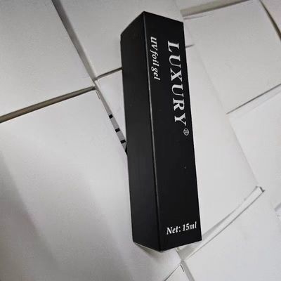Fornecimento de fábrica Marca privada Camisa superior brilhante DIY UV Gel Polonês de unhas para salão de beleza de unhas