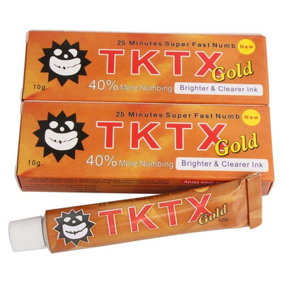 Creme anestésico TKTX de alta qualidade 10g para tatuagem, não descartável, com preço de atacado